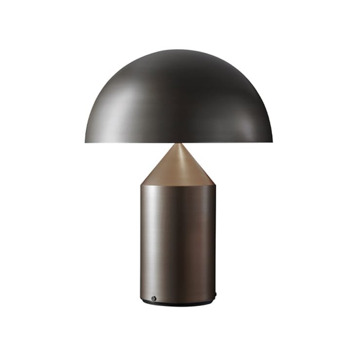 Atollo large 233 tables/floor lamp metal , Satin bronze, large Oluce