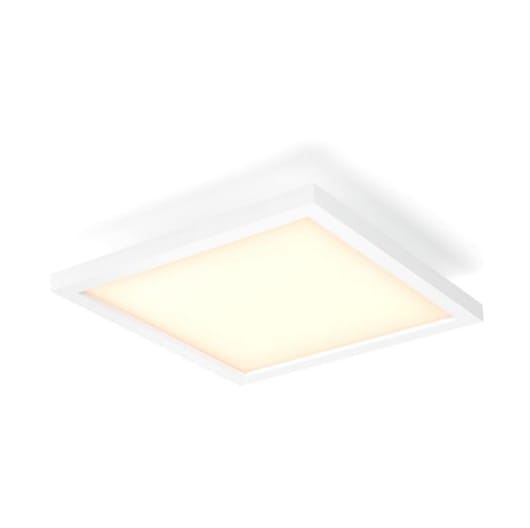 Aurelle Hue ceiling panel 30x30 cm, White Philips Hue