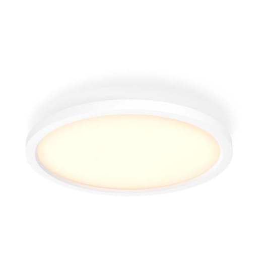 Aurelle Hue Ceiling Panel Ø39.5 cm - White - Philips Hue