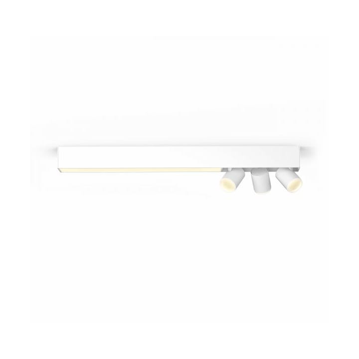 Centris ceiling lamp 3-spot 78.2x12.8 cm - White - Philips Hue