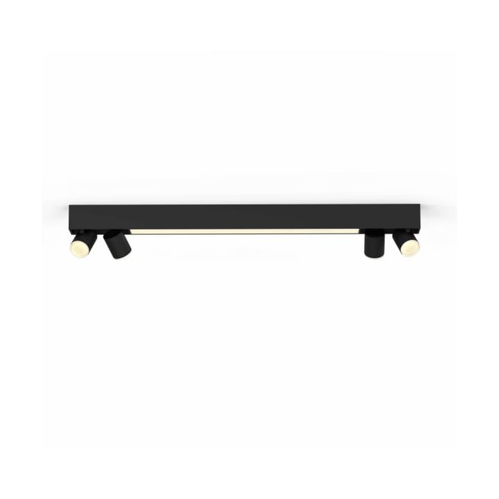 Centris Deckenleuchte 4-Spot 99x12,8 cm, Schwarz Philips Hue