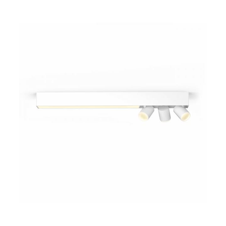 Centris taklampa 3-spot 78,2x12,8 cm, Vit Philips Hue