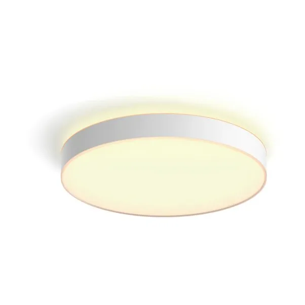 Devere L Hue ceiling lamp Ø42.5 cm, White Philips Hue