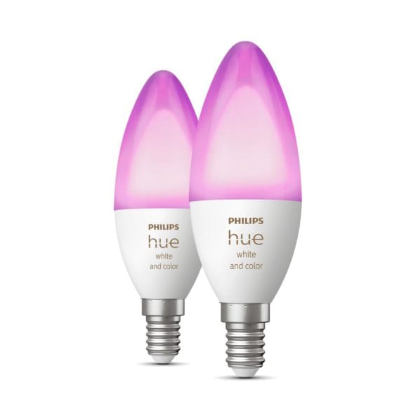 Hue Wca Kron E14 2er-Pack - 11,7 cm - Philips Hue