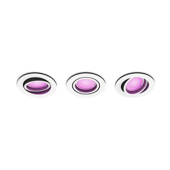 Philips Hue centura spot 3-pack Ø9 cm, Vit Philips Hue