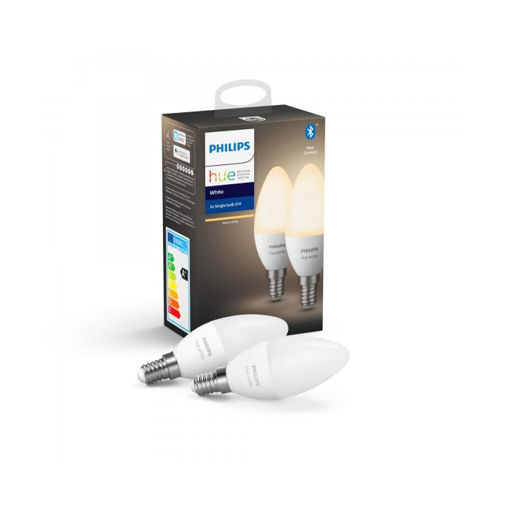 Philips Hue Leuchtmittel oval E14 2er Pack - Opal - Philips Hue