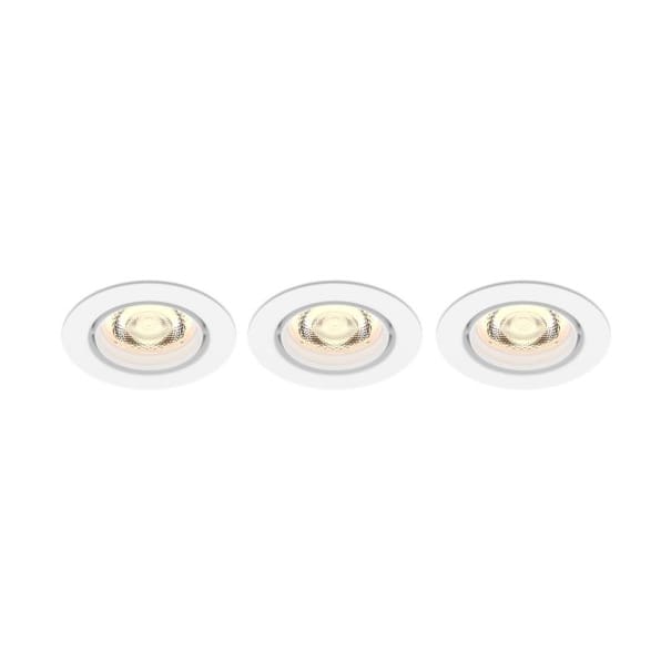 Impala spot downlight Ø9,2 cm 3-pack - Vit - Philips