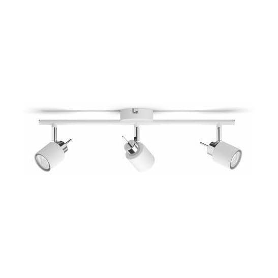 Meranti bar-tube 47.5x15.5 cm - White - Philips