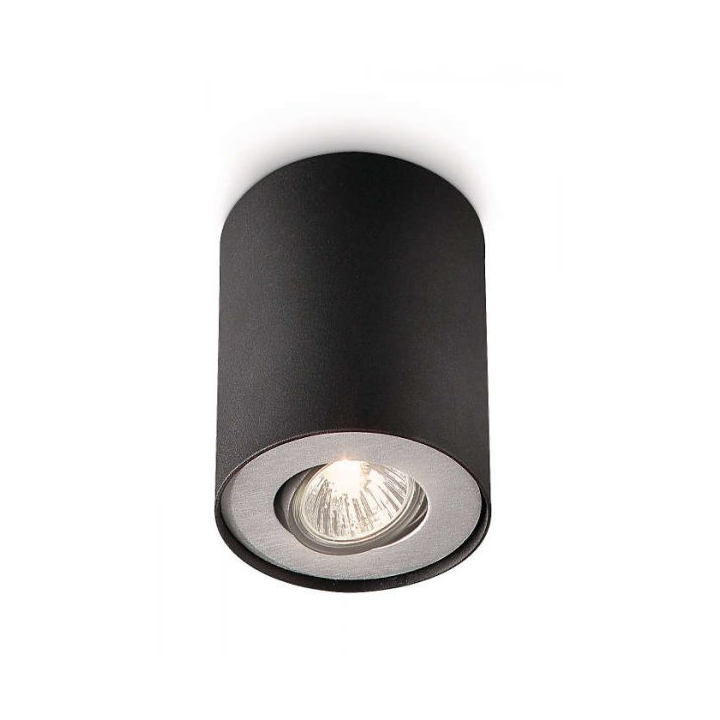 Philips Pillar Spotlight Ø10 cm Schwarz