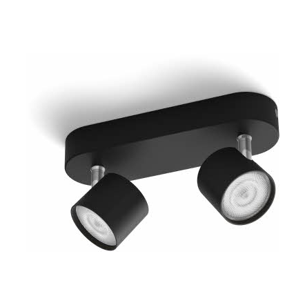 Philips Stern Bar-Tube 19,8x8,2 cm Schwarz