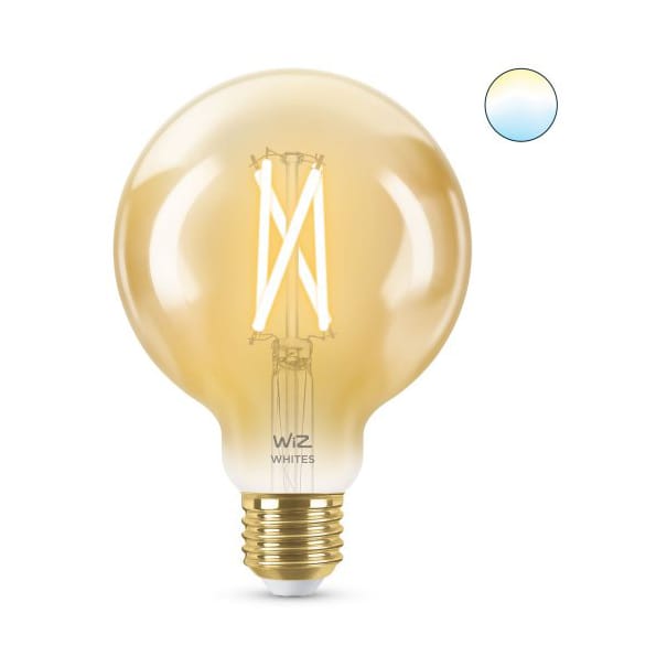 Philips WiZ globe light bulb E27 50W - undefined - Philips WiZ