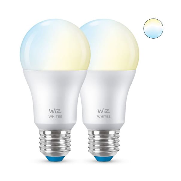 Philips WiZ ljuskälla E27 60W 2-pack, Multi Philips WiZ