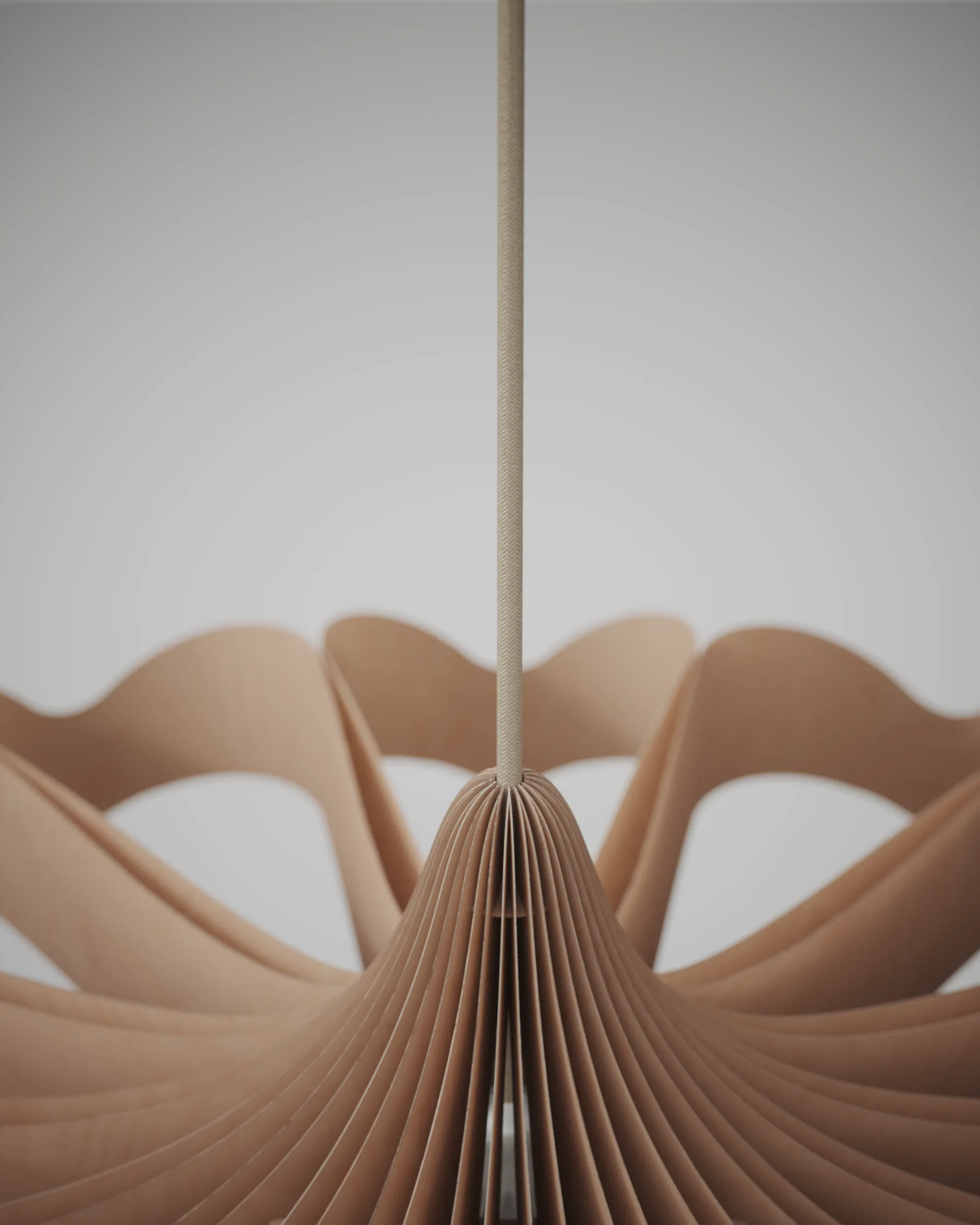 Daisy pendant, Birch small Pilke