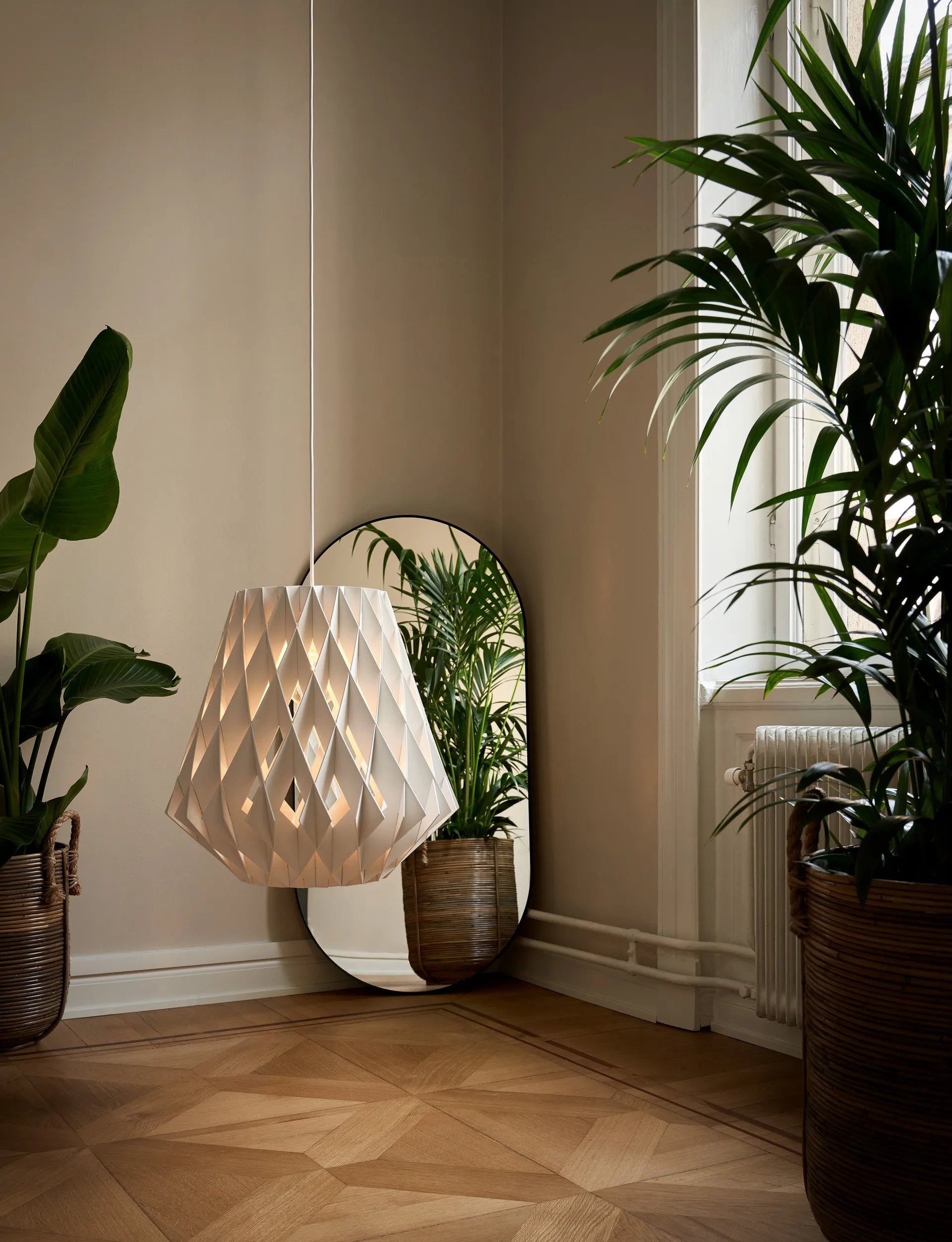Pilke Signature pendant lamp Ø50 cm, White Pilke