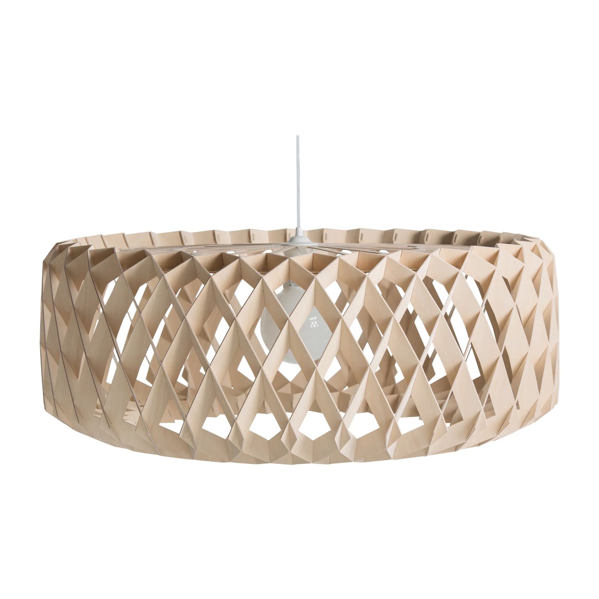 Pilke Signature pendant lamp Ø80 cm, birch Pilke