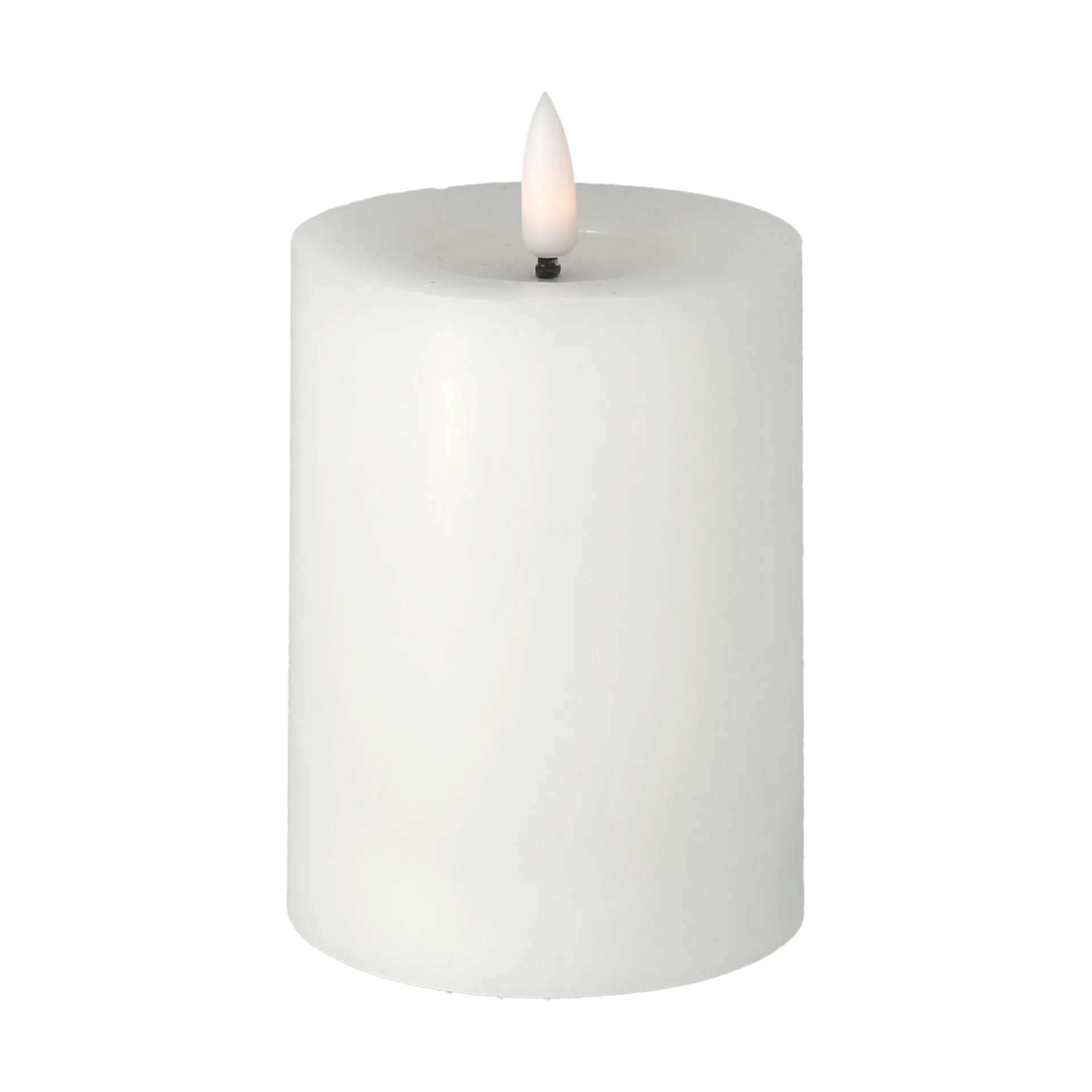 Bright Melt blockljus LED 12,5 cm, Vit Scandi Essentials