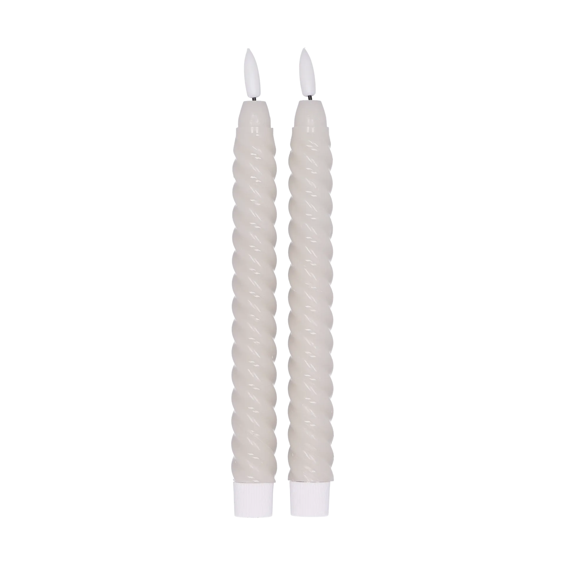 Twisted LED-ljus 25 cm 2-pack, Beige Scandi Essentials