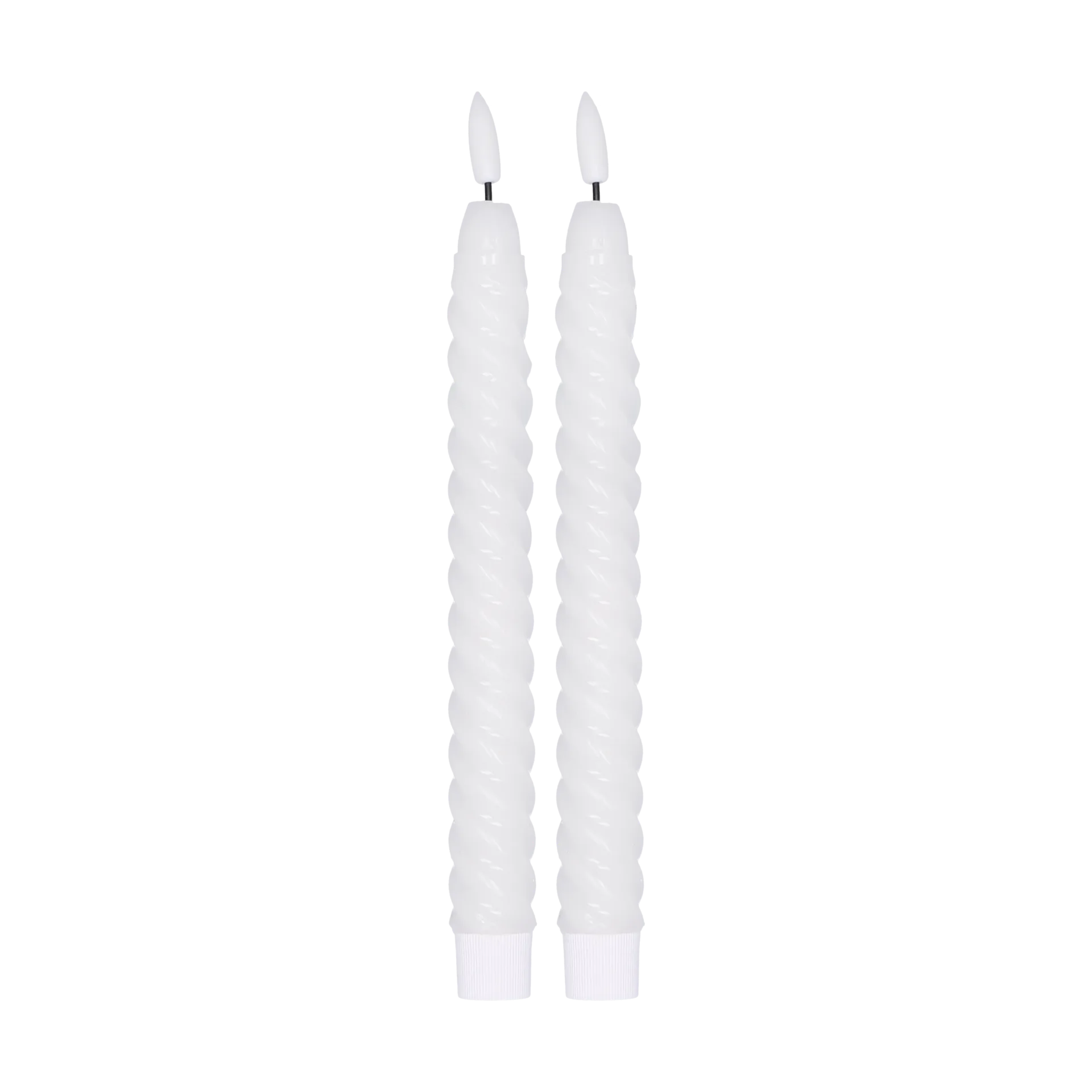 Twisted LED-ljus 25 cm 2-pack, Vit Scandi Essentials
