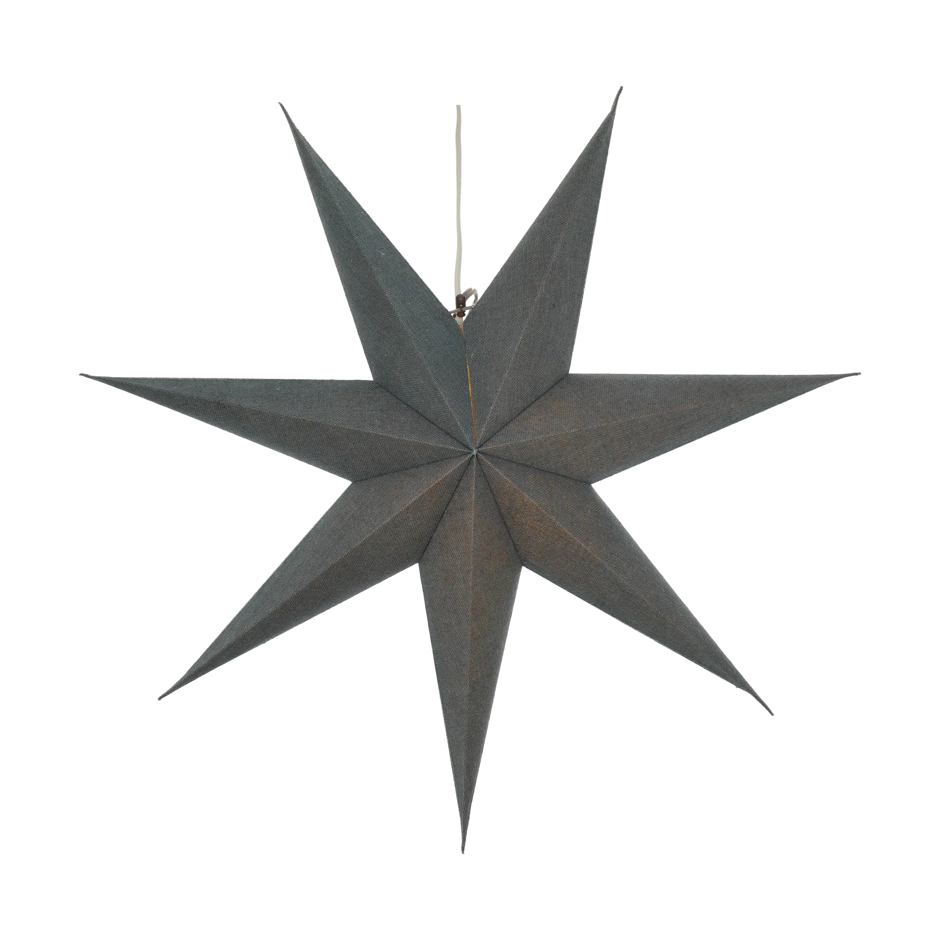 Bare advent star blue grey, 60 cm Scandi Living