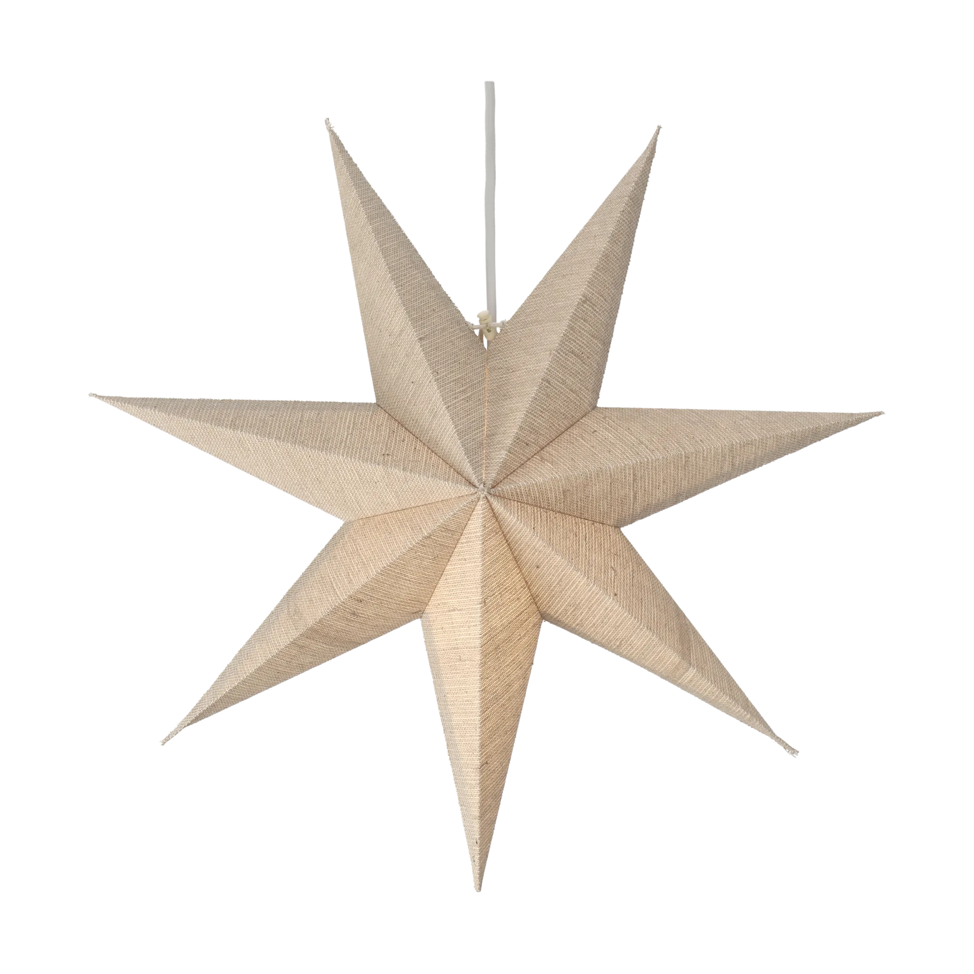 Bare adventsstjärna natur, 45 cm Scandi Living