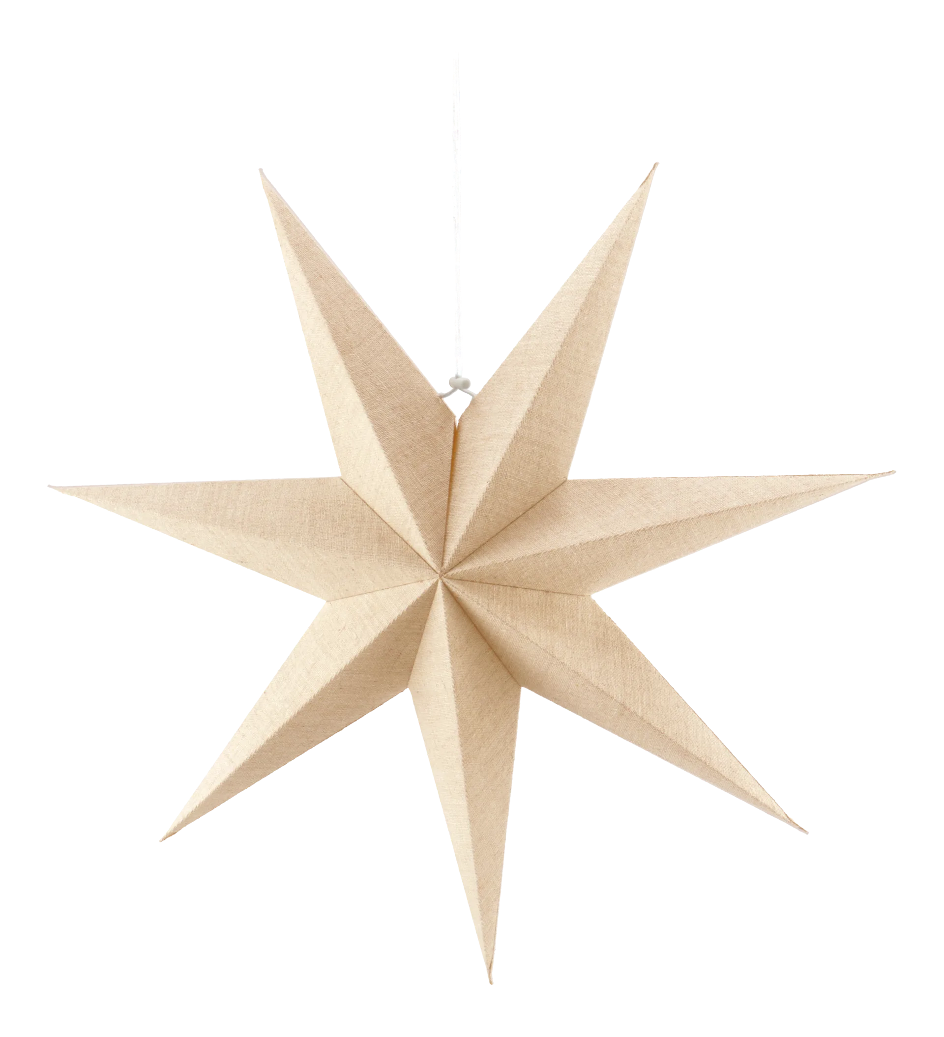 Bare adventsstjärna natur, 60 cm Scandi Living
