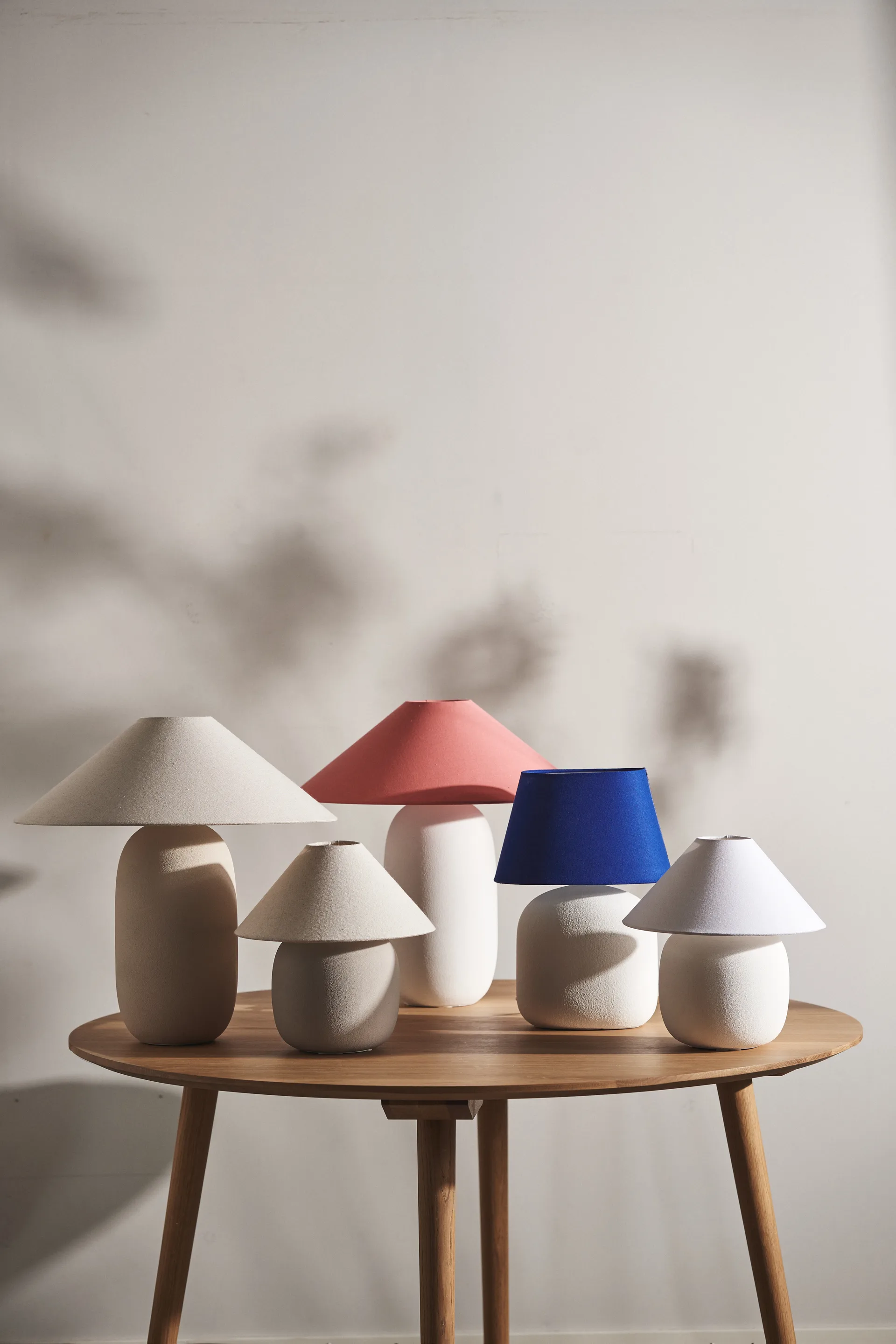 Boulder Leuchte white-cobolt Scandi Living