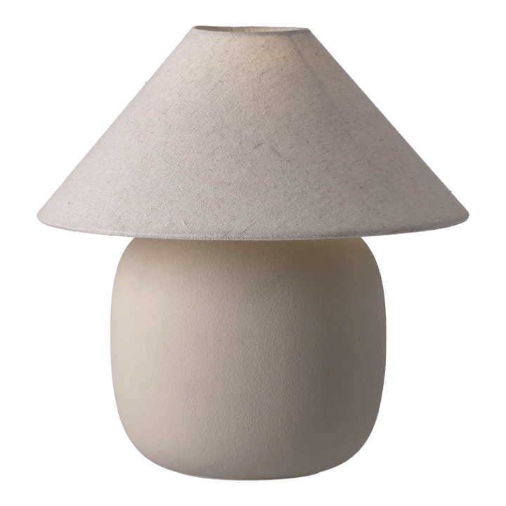 Boulder table lamp 29 cm beige-nature Scandi Living