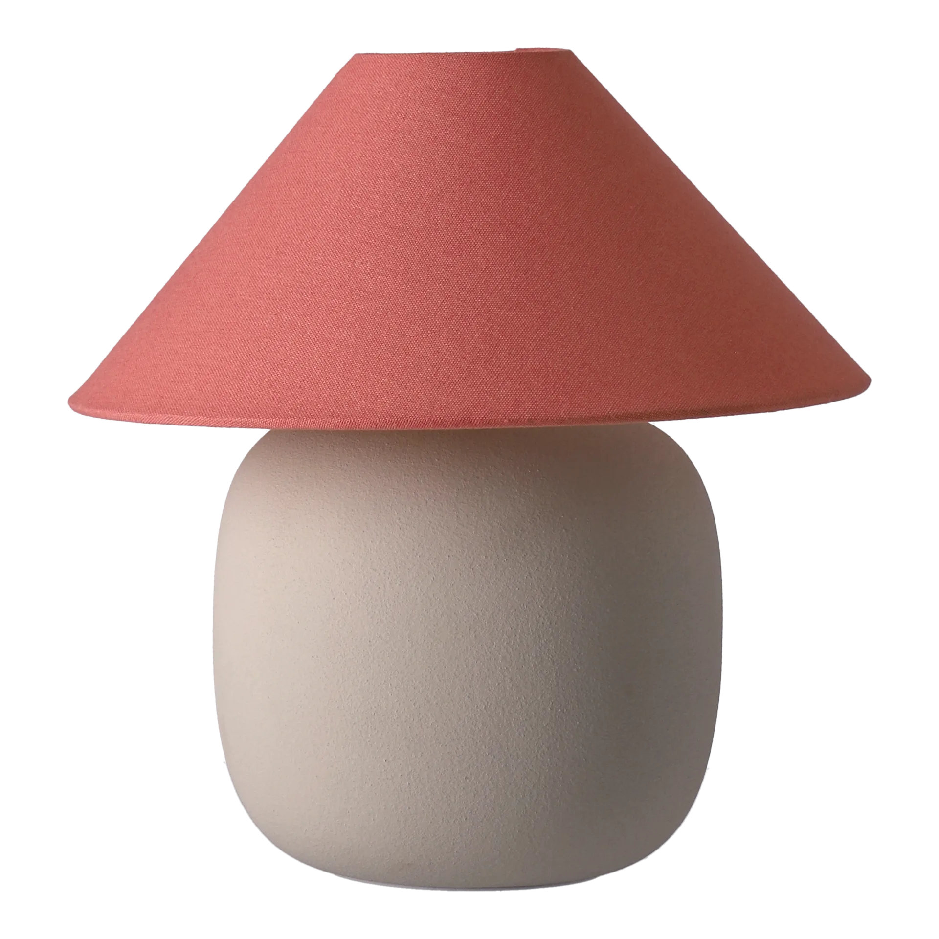 Boulder table lamp 29 cm beige-peach Scandi Living
