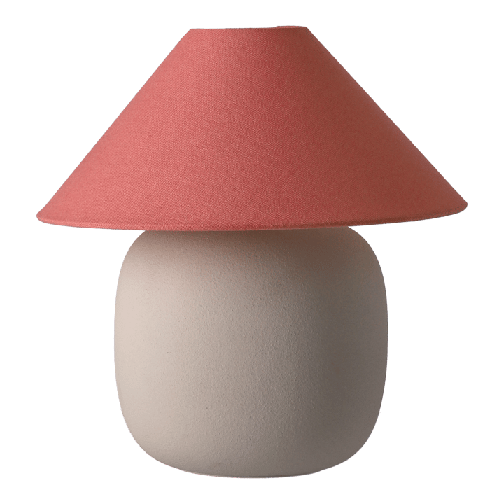 Boulder table lamp 29 cm beige-peach Scandi Living