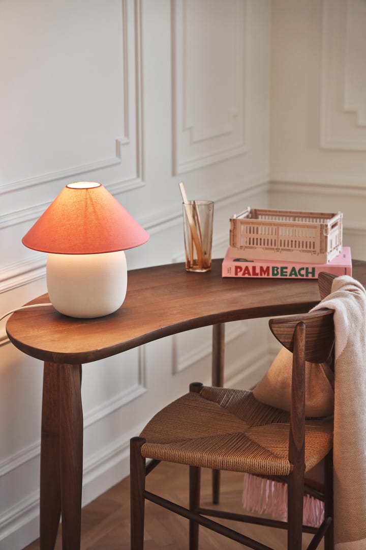 Boulder table lamp 29 cm beige-peach Scandi Living