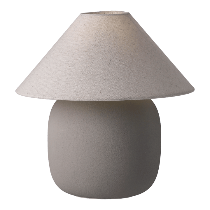Boulder table lamp 29 cm grey-nature Scandi Living