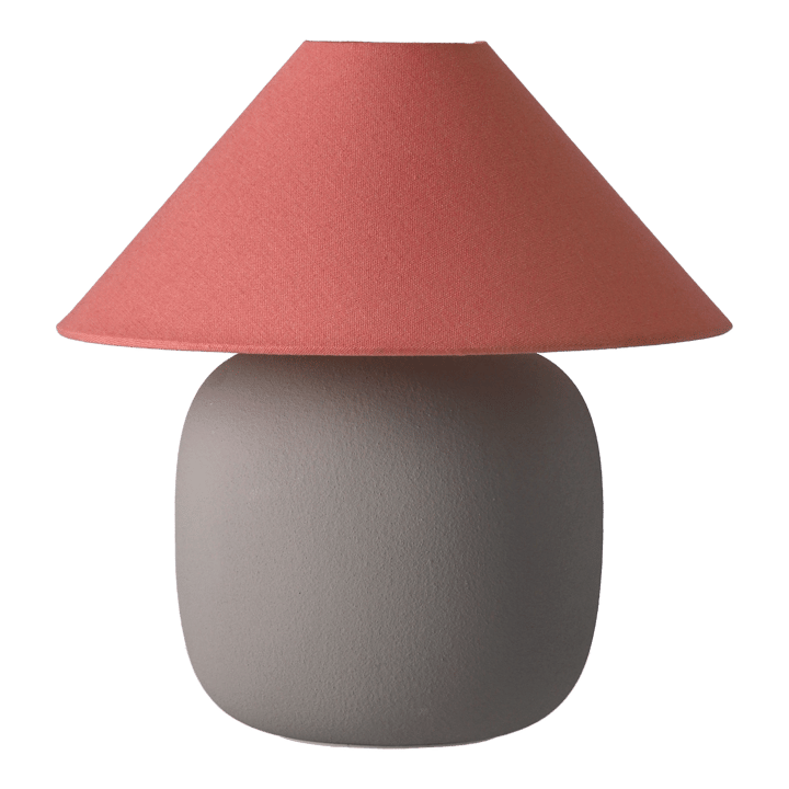 Boulder table lamp 29 cm grey-peach Scandi Living
