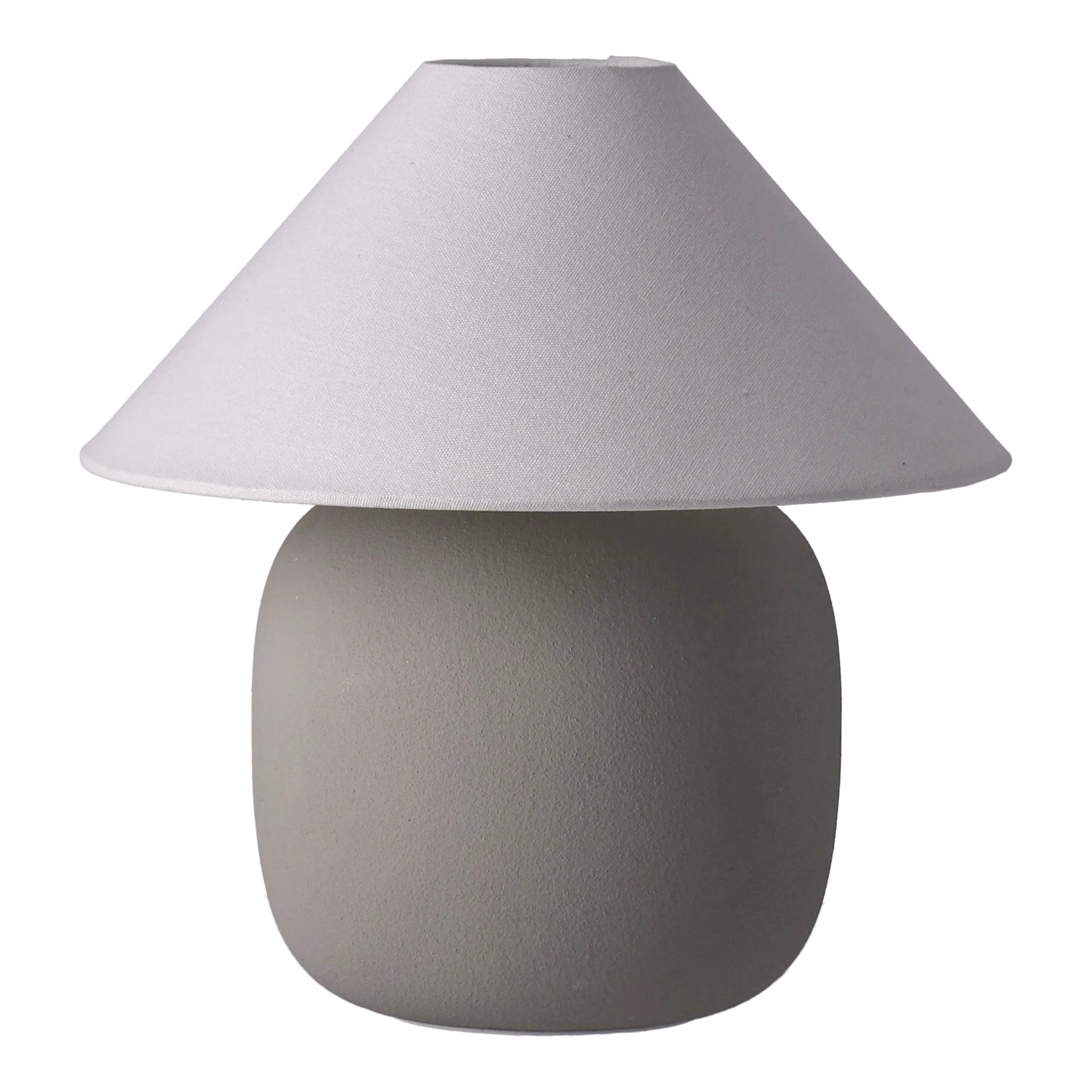 Boulder table lamp 29 cm grey-white Scandi Living