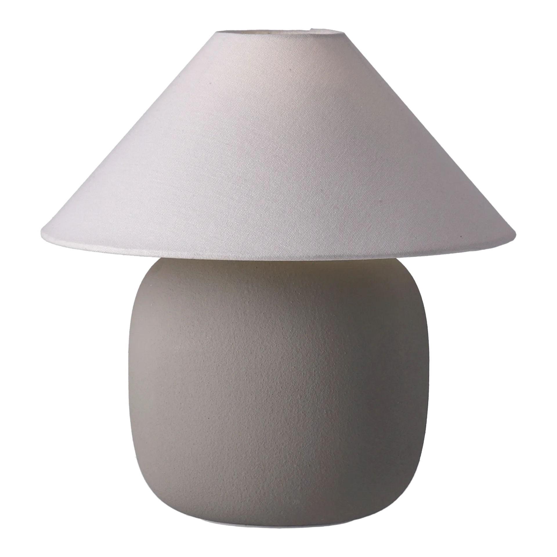 Boulder table lamp 29 cm grey-white Scandi Living