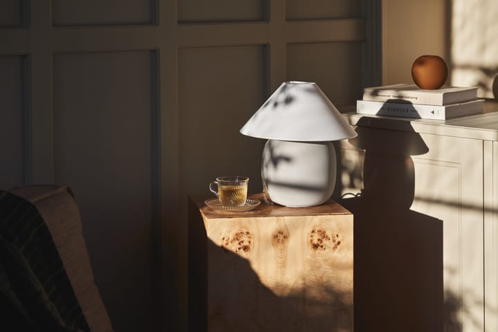 Boulder table lamp 29 cm grey-white Scandi Living