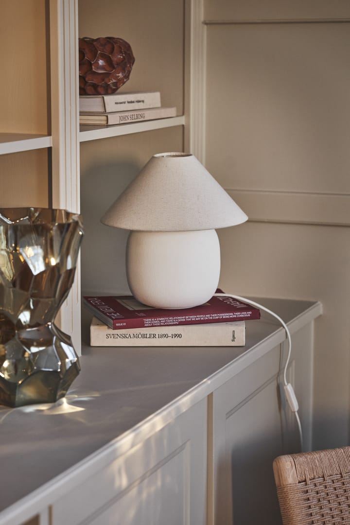 Boulder table lamp 29 cm white-nature Scandi Living