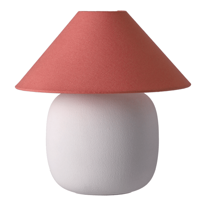 Boulder table lamp 29 cm white-peach Scandi Living