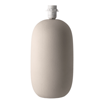 Boulder table lamp 48 cm beige-pleated white - undefined - Scandi Living