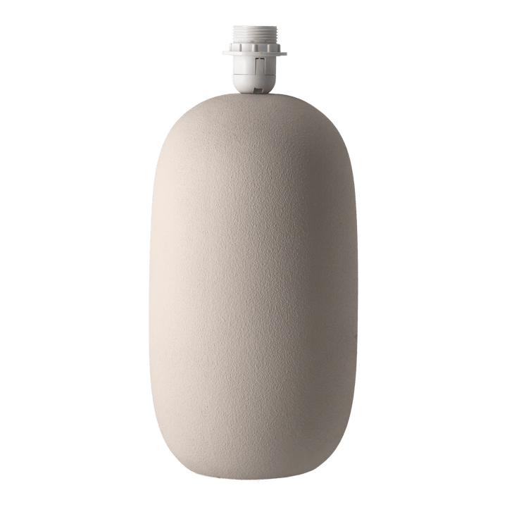 Boulder table lamp 48 cm beige-pleated white Scandi Living