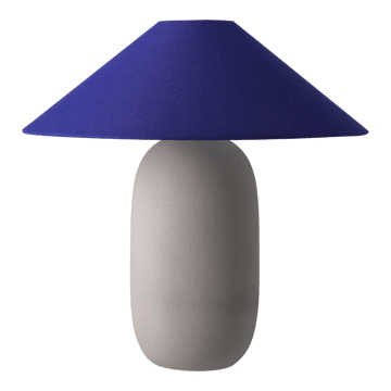 Boulder table lamp 48 cm grey-cobolt - undefined - Scandi Living