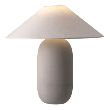 Boulder table lamp 48 cm grey-nature - undefined - Scandi Living