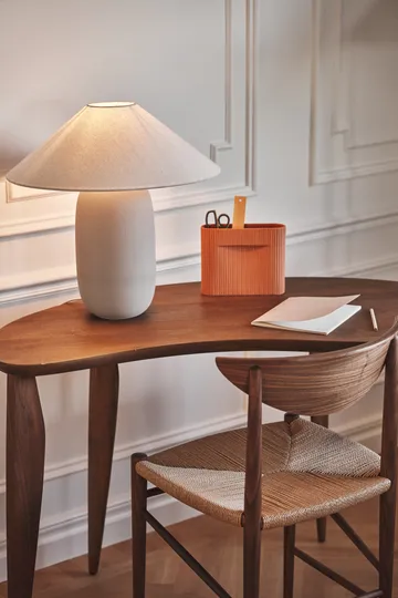 Boulder table lamp 48 cm grey-nature - undefined - Scandi Living