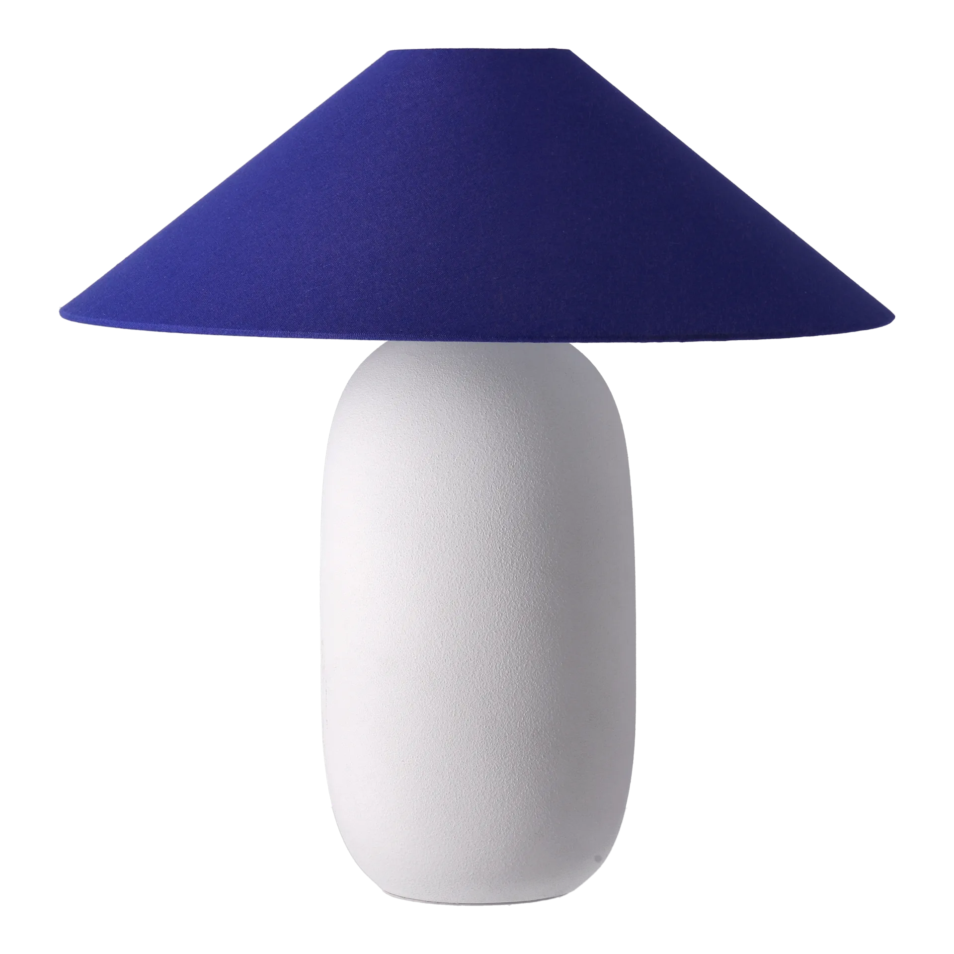 Boulder table lamp 48 cm white-cobolt Scandi Living
