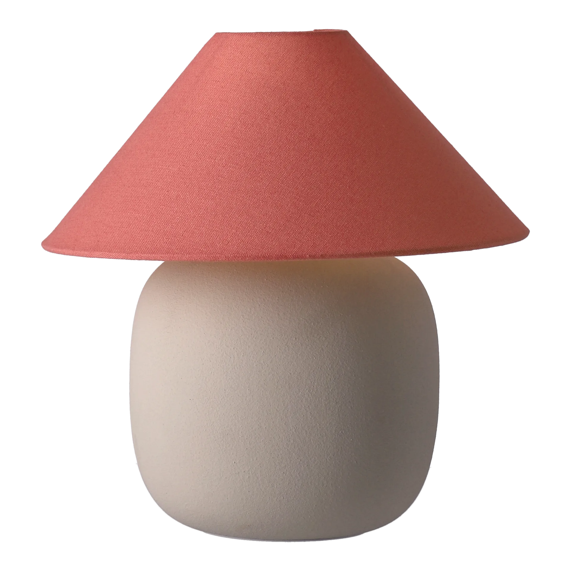 Boulder Tischleuchte 29 cm beige-peach Scandi Living