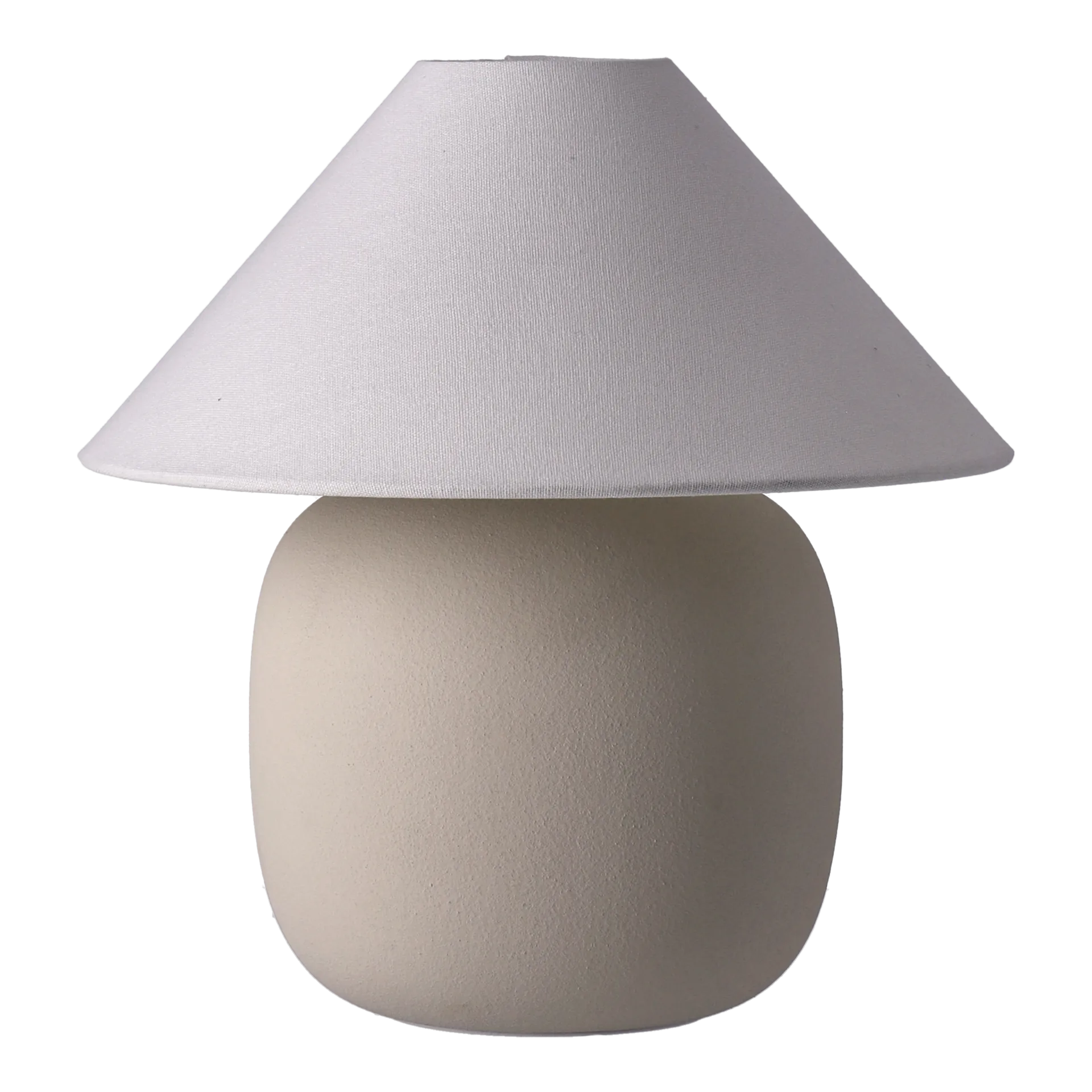 Boulder Tischleuchte 29 cm beige-white Scandi Living