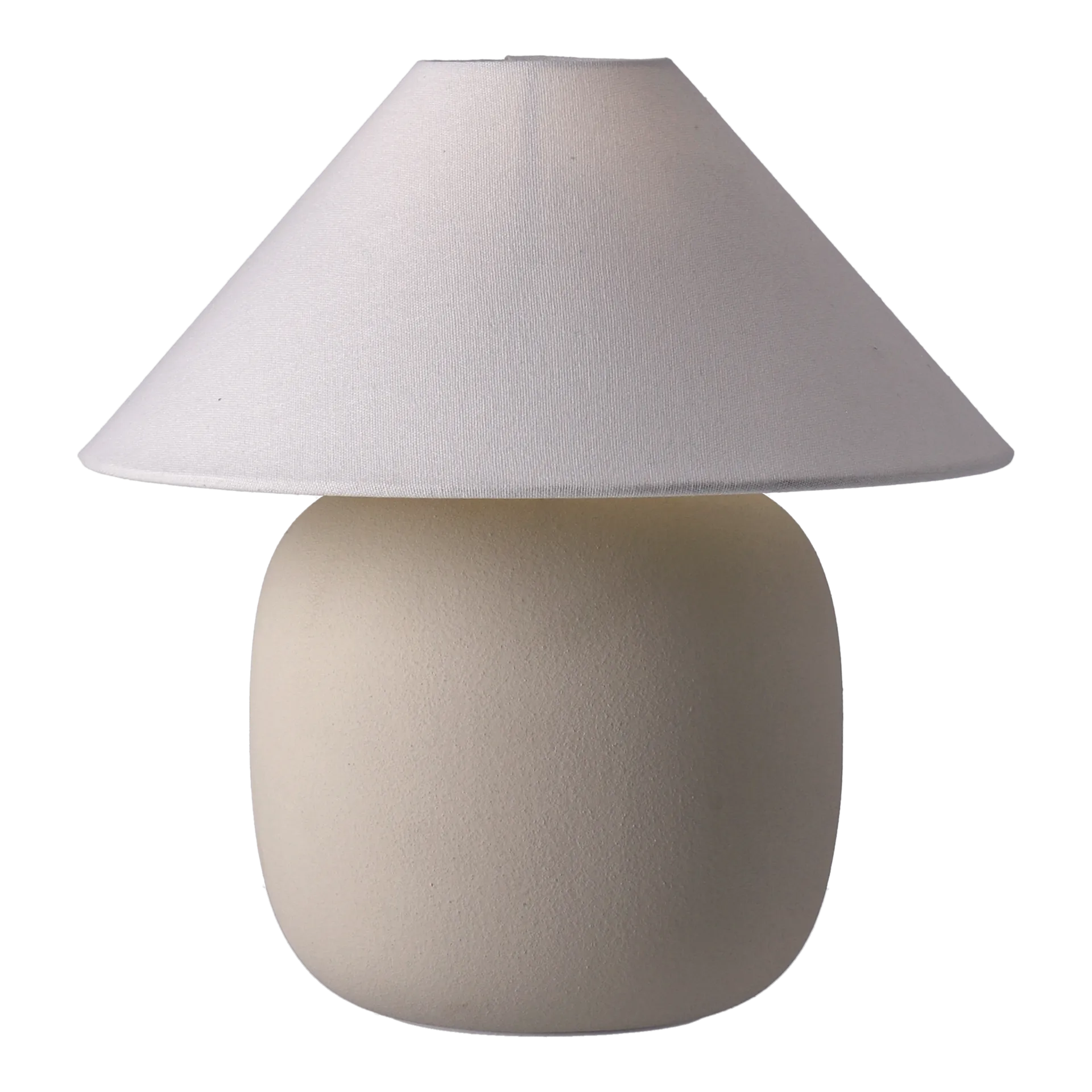 Boulder Tischleuchte 29 cm beige-white Scandi Living