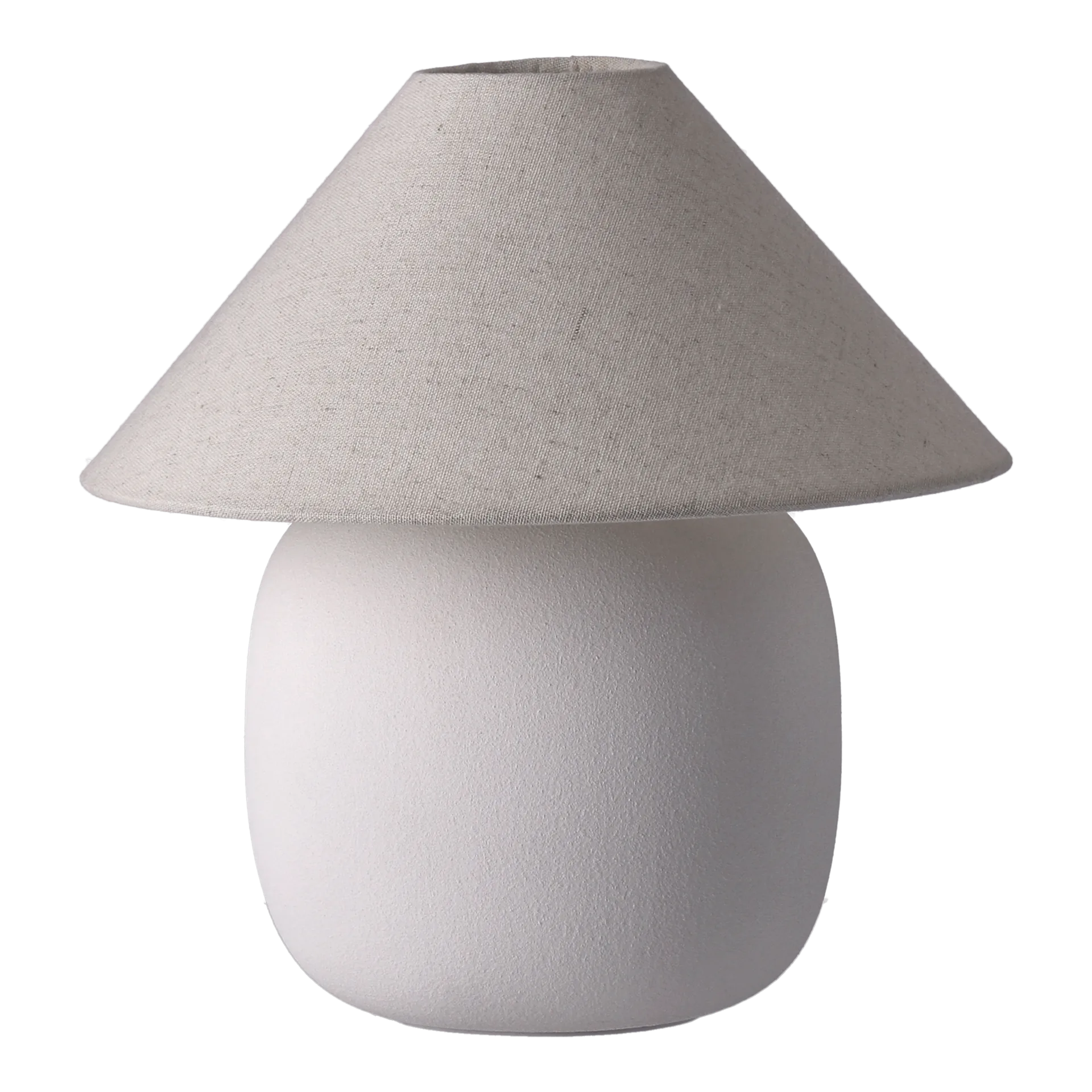 Boulder Tischleuchte 29 cm white-nature Scandi Living