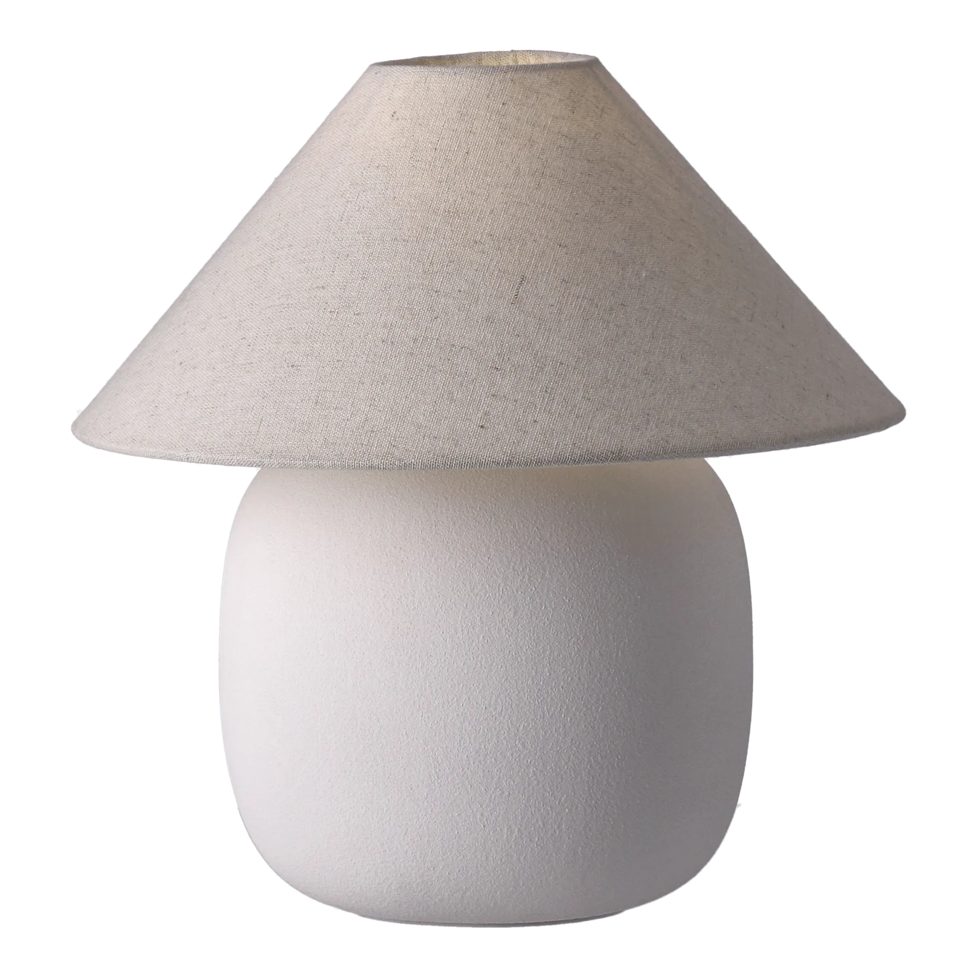 Boulder Tischleuchte 29 cm white-nature Scandi Living