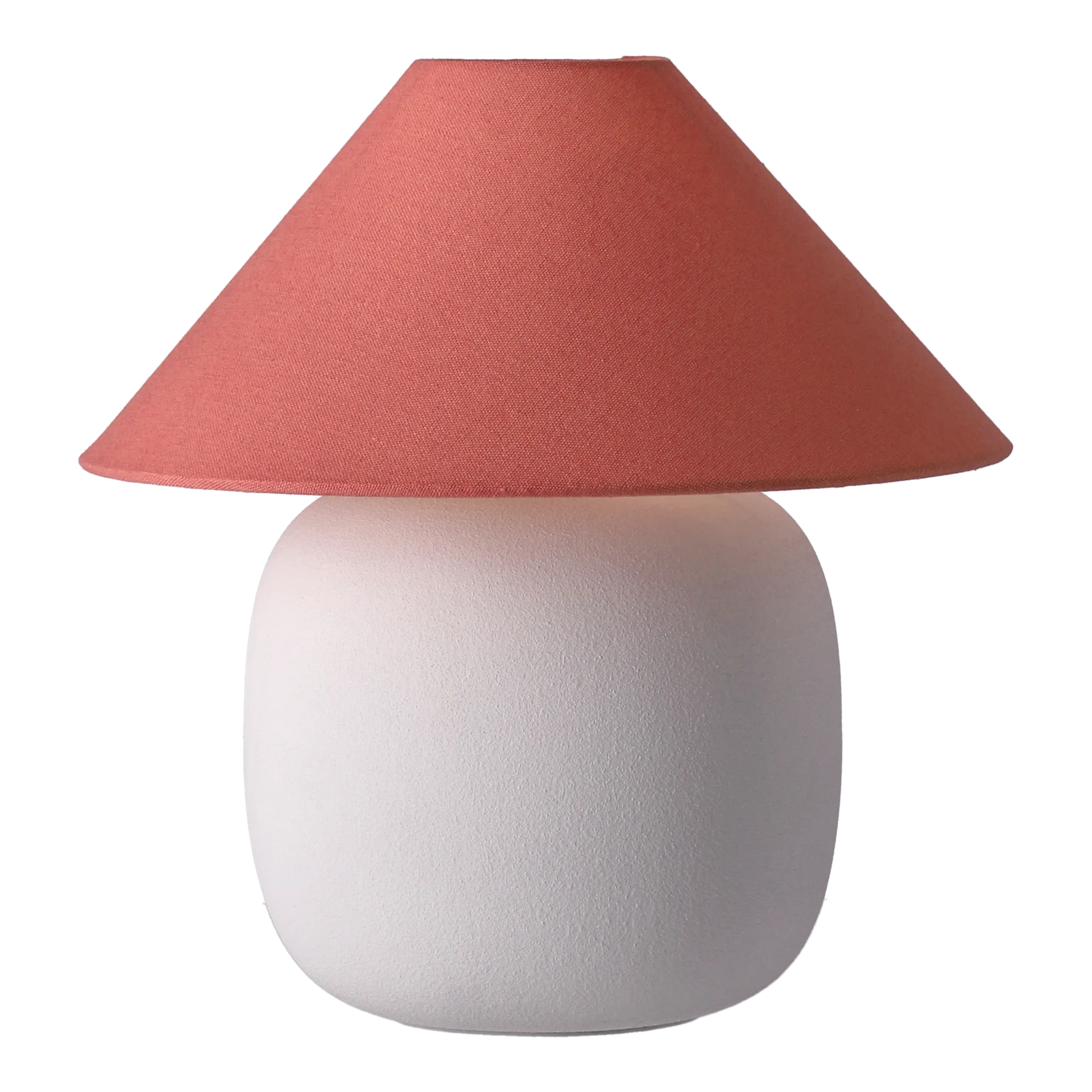 Boulder Tischleuchte 29 cm white-peach Scandi Living