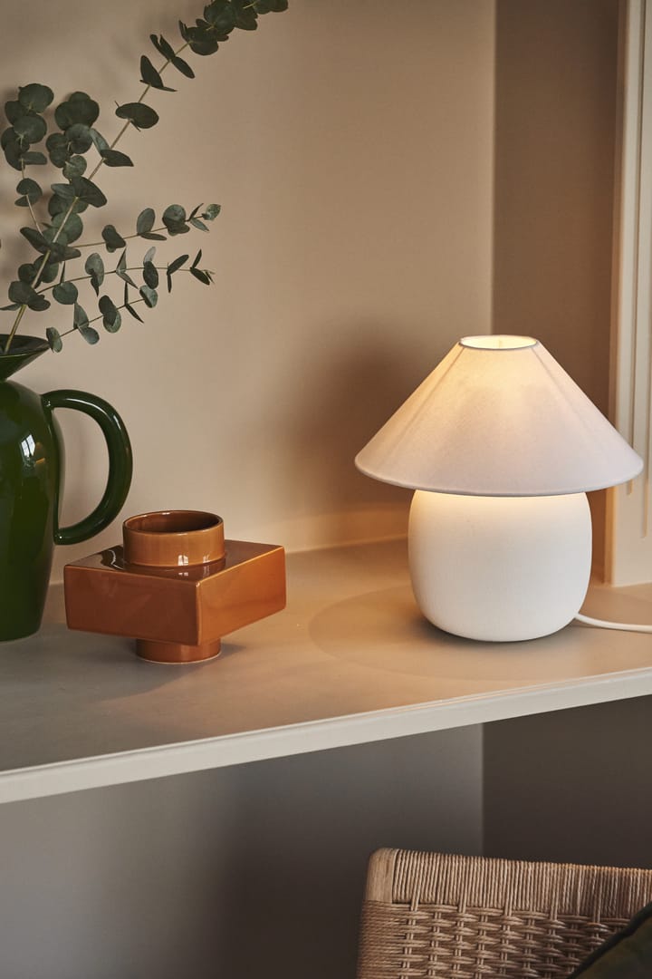 Boulder Tischleuchte 29 cm white-white Scandi Living
